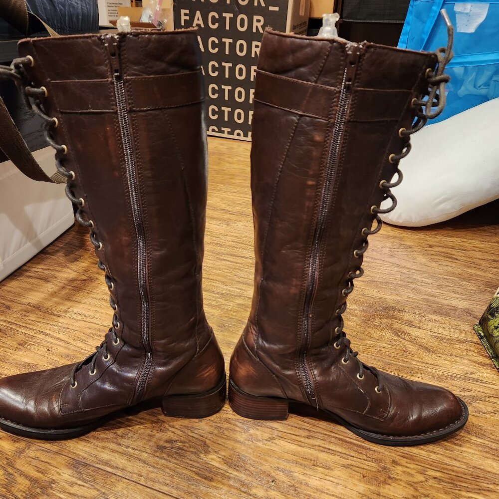 Born Brown Riding Knee High Boot - Picture 2 of 6